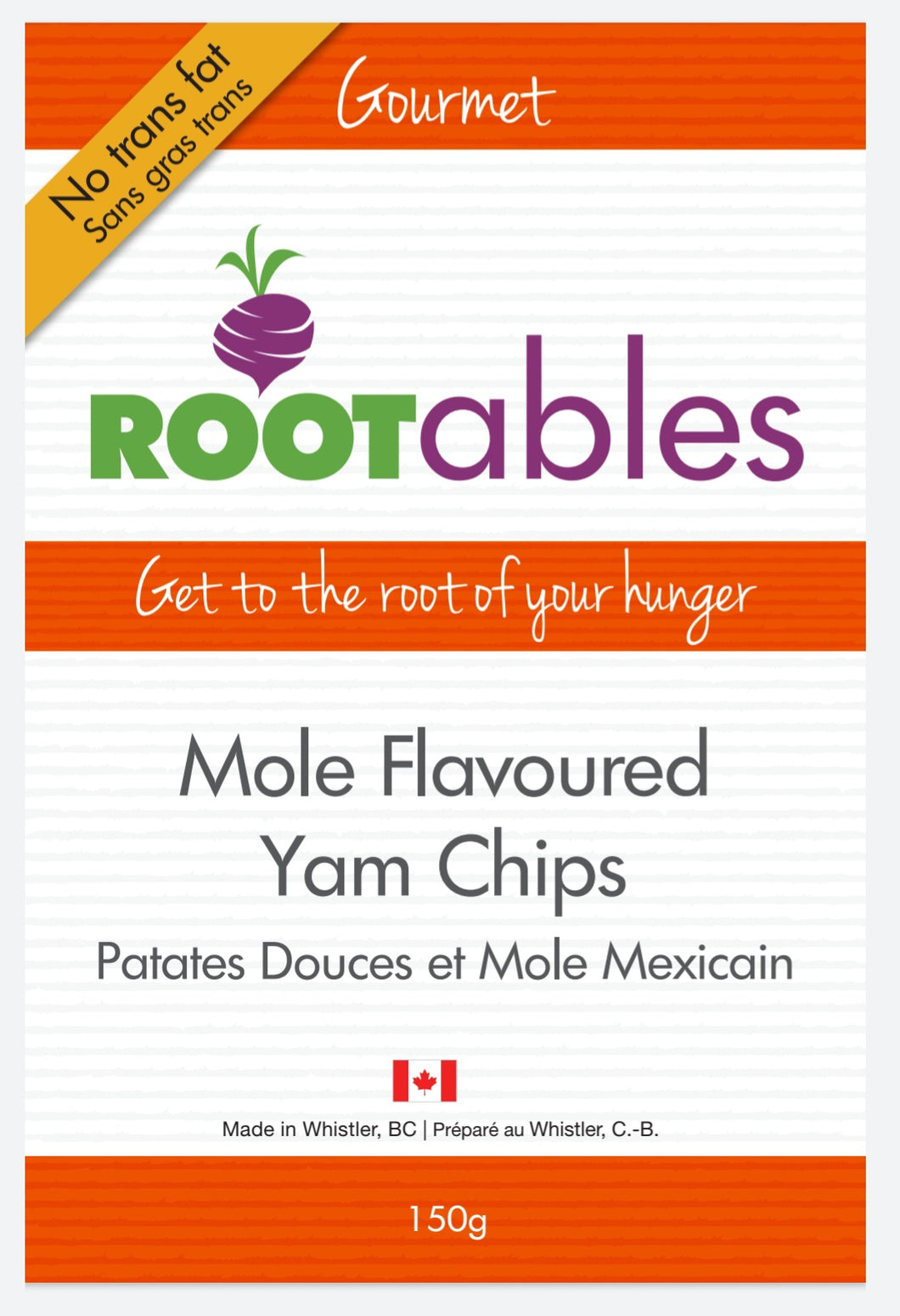 Mole Flavored Yam Chips