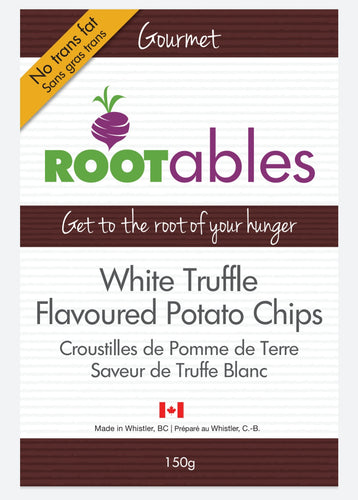 White Truffle Flavored Potato Chips
